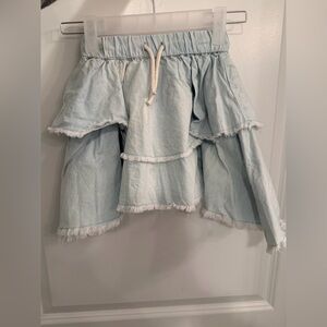 Kin + kin asymmetrical girls skirt